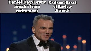 Daniel DayLewis National Board of Review Awards [upl. by Lippold]