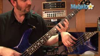 How to play an F note on bass guitar [upl. by Krasnoff567]