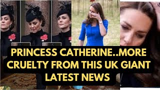 CRUELTY TO CATHERINE FROM THE UK GIANT  WHY LATEST NEWS katemiddleton PRINCESSOFWALES royal [upl. by Viole147]