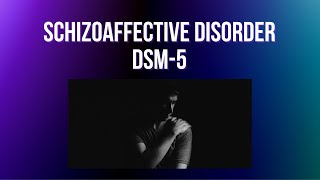 Schizoaffective Disorder [upl. by Hallee88]