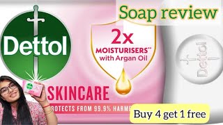 Dettol skin care Soap Review Dettol soapAll about lifeFashionholicgarima’slife [upl. by Corri]