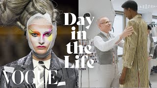 A Day in the Life of Fashion Designer Thom Browne  Vogue [upl. by Daney]