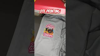 DTF printing with Team Charm Photography Logo dtf printing tshirtprinting dtfprinting [upl. by Ymer264]