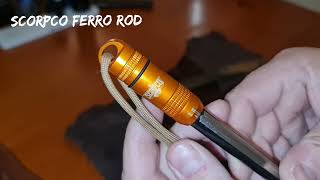 SCORPCO indepth ferro rod review Aussie Designed the first of its kind in Australia [upl. by Lodnar225]