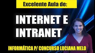 Conceito de Internet e Intranet [upl. by Valerian]