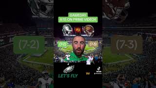 IT’S GAMEDAY 72 Eagles host the 73 Commanders at 815 at the Linc Let’s gooo Go Birds🦅🦅 [upl. by Gaulin]