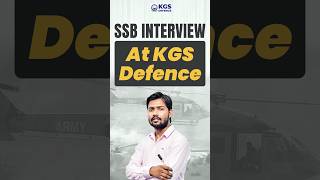 SSB Interview at KGS Defence ssb ssbinterview defence kgsdefence khansir khanglobalstudies [upl. by Atniuqal]