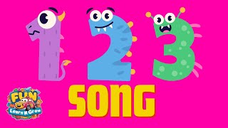 Number song  Number song 110 Nursery rhymes  Learn Fun N Grow [upl. by Driscoll]