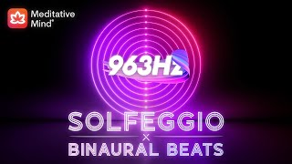 963Hz  32Hz δ BRAIN WAVES 》Gods Own Frequency 》Binaural Beats ft 963 Hz [upl. by Ahsla314]