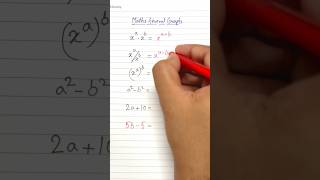 Indices Basic Rule  Maths Shortcut [upl. by Roxana555]