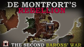 Englands Second Barons War 12641267 Full Documentary  Animated [upl. by Roma835]