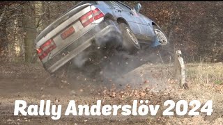 Rally Anderslöv 2024  Crashes amp Action [upl. by Undry158]