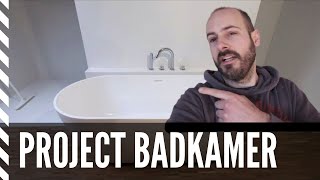 Project badkamer  Vervolg gietvloer in badkamer en inloopdouche  Zijn we nog tevreden na 6 maand [upl. by Sigfried]