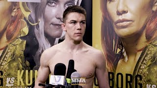 UFC 222 Alexander Hernandez Accepted UFC Debut on a Week’s Notice Without Knowing who Opponent was [upl. by Novihc]