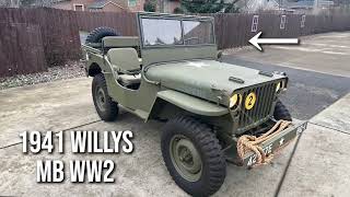 1941 Willys MB WW2 Frame Off Restoration  JEEP For Sale in Vancouver Washington [upl. by Eveivenej]