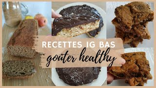 Goûter healthy  recettes faciles de collation saine pour rééquilibrage alimentaire et régime IG bas [upl. by Philipa560]