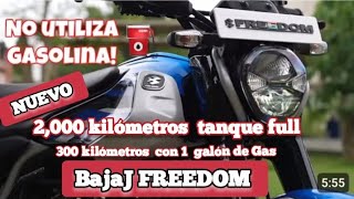 🔴🚨FREEDOM EN GAS 2000 KLM💥 TANQUE FULL 300 KLM 1 GALÓN DE GAS🙆🏻‍♂️🚨🔥 freedomparati viralvideo ⚠️ [upl. by Nonac]