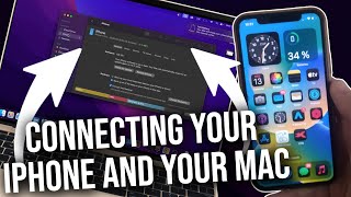 Connecting Your iPhone and Your Mac 2024 [upl. by Ecinnej]