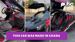 This luxury sports car was made in Ghana West Africa Kantanka Akofena [upl. by Raffaello]