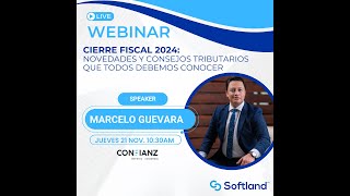 Webinar Softland  Consejos y Novedades Fiscales en CR 2024 [upl. by Beedon140]