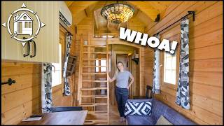 Ive never seen Tiny Homes like these before Tour with me [upl. by Burk]