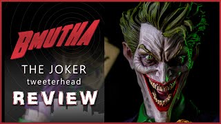 Review The Joker Super Powers Maquette by Tweeterhead [upl. by Nnaillek]