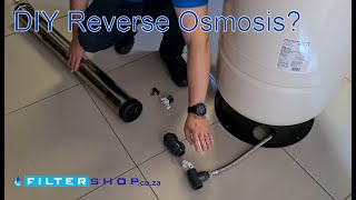 DIY 4040 RO Membrane Setup With Pressure Tank [upl. by Modie306]