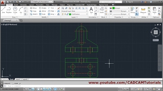 AutoCAD Tutorial for Mechanical Engineering [upl. by Ecneralc776]