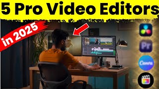 5 Best FREE Video Editing Software For PC 2025  Never Miss Out [upl. by Selij798]