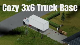 cozy 3x6 truck base tour [upl. by Cooley807]