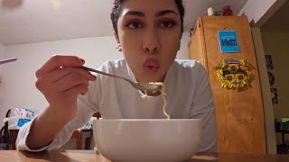 ASMR Eating Ramen Noodles amp Ferrero Rocher⭐️ [upl. by Yeliab361]