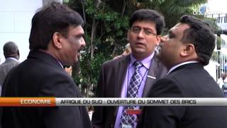 Afrique du Sud  Ouverture du sommet des BRICS [upl. by Lleynad]