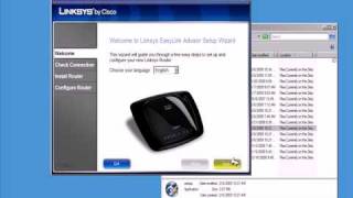 LinksysCisco Wireless router setup [upl. by Nywloc]