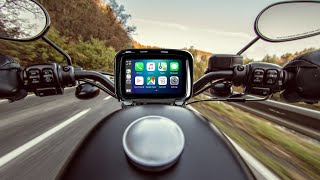 5” Motorcyclecar caraudio iying carplay iphone apple android bmw bmw stereowirelessbenz [upl. by Aissenav372]