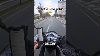 Polisten ayar yedim 😱😂 shorts keşfet motovlog kurye viral fyp tiktok trendyolgo reels [upl. by Almeria]