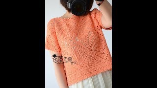 Связать Кофточку Крючком для Женщины  Образцы Работ  2019  Tie a Crochetie for a Woman [upl. by Argus237]