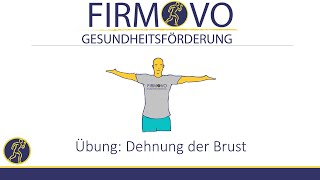 Dehnung der Brustmuskulatur Fördert die Beweglichkeit und verbessert die Haltung [upl. by Toiboid]