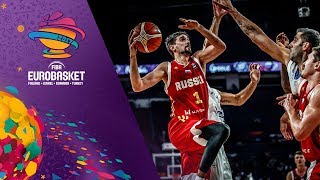 Greece v Russia  Highlights  QuarterFinal  FIBA EuroBasket 2017 [upl. by Courcy]