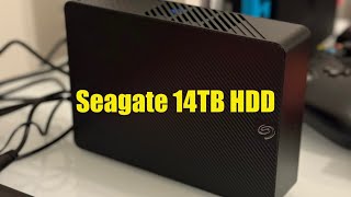 Seagate 14TB HDD External Drive Review [upl. by Anetta383]