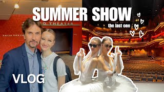 Summer Show  Theater VLOG ballerina [upl. by Nnaeilsel]