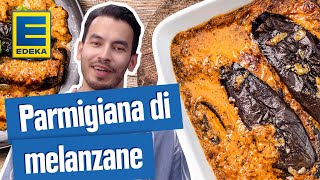 Parmigiana di melanzane  Mediterraner Auberginenauflauf aus der italienischen Küche [upl. by Qirat]