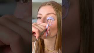 Eyelash curler with a comb attached  How to use [upl. by Ansel]