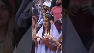 yazidi religion  yazidi girls  yazidi women  yazidi people  yazidi prayer [upl. by Enotna211]