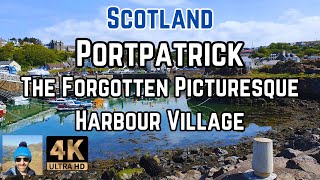 The forgotten PICTURESQUE harbour village of PORTPATRICK the Rhins of Galloway in SCOTLAND [upl. by Phipps]