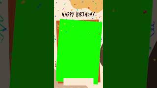 Birthday Green Screen Status Video short birthdaywishes shortvideo [upl. by Singh61]