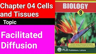 Facilitated Diffusion Class 9  Chapter 04 Cells and Tissues  Class 9 biology [upl. by Alidia344]