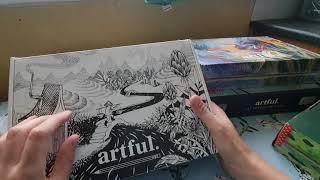 Bargain buys Art Subscription Box Haul Unboxing [upl. by Kielty]