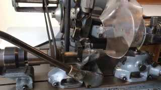 Henri Hauser Pivot Polisher Burnishing Machine Type 241 on nielsmachinescom [upl. by Aynotan]