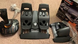 XPlane 11  Thrustmaster T16000M Unboxing  Must Have For Beginner Simmers [upl. by Becht]