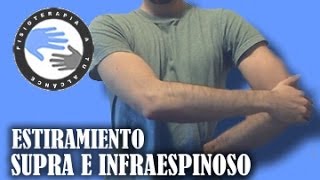 Supraespinoso e Infraespinoso estiramientos y anatomía del hombro [upl. by Nahpets]